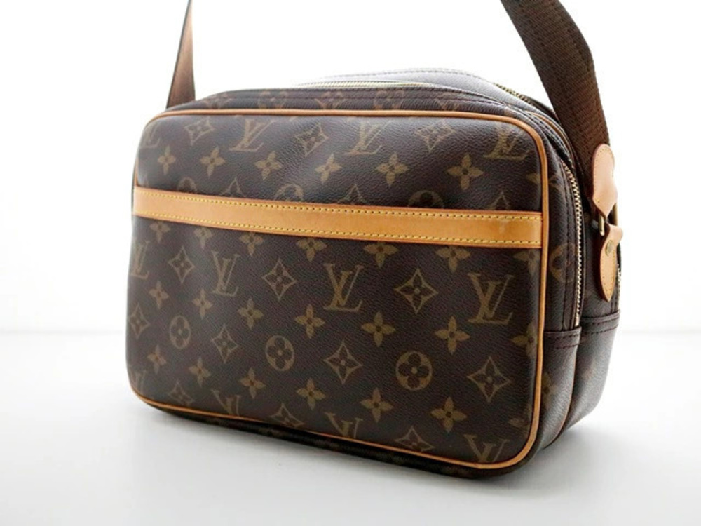 Louis Vuitton Bag Monogram around Crossbody Reporter Brown